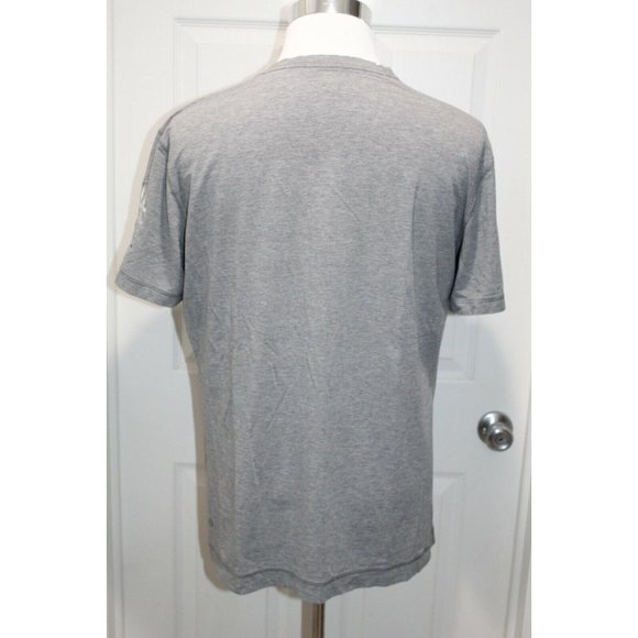 Lululemon x Soul Cycle Mens Short Sleeve Shirt Gray Grey Spin Run Size XL - Picture 4 of 4